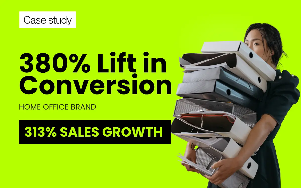 Zuvo case study: 313 percent ad sales growth and 380 percent conversion lift